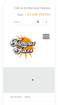 Mobile Screenshot of famousfaces.co.uk